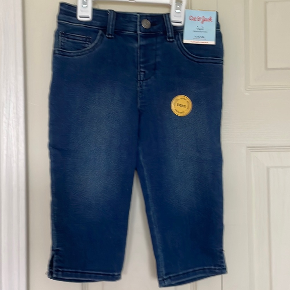 Cat&Jack girls Jean capri